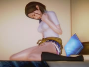 Animated Schoolfille Masturbating